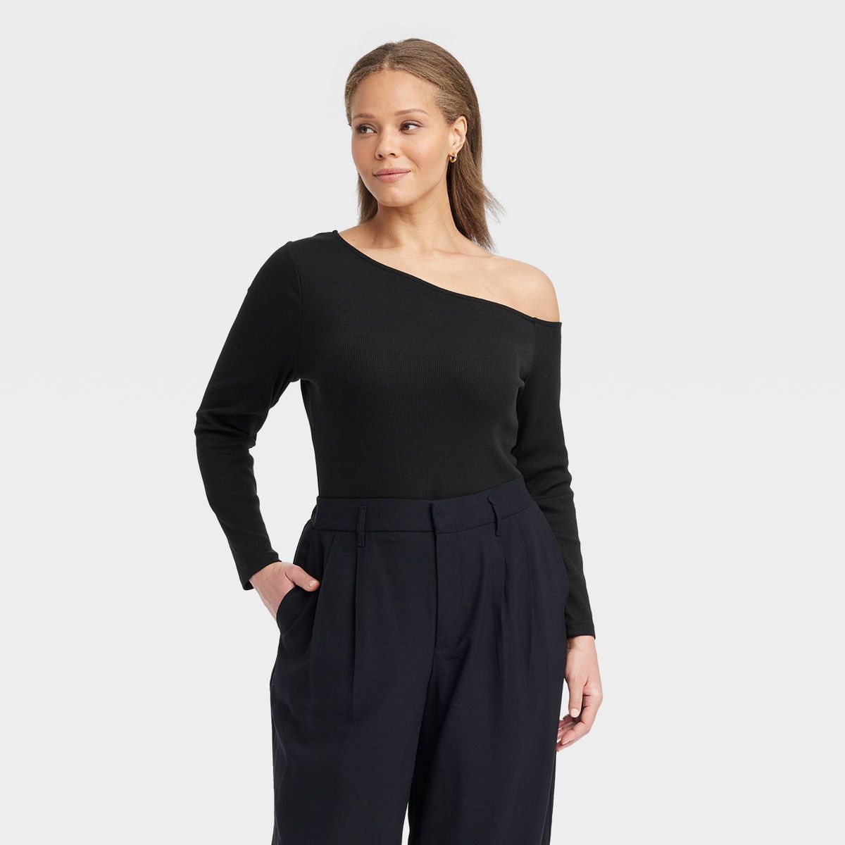 Women's Slim Fit Long Sleeve Blouse - A New Day™ | Target