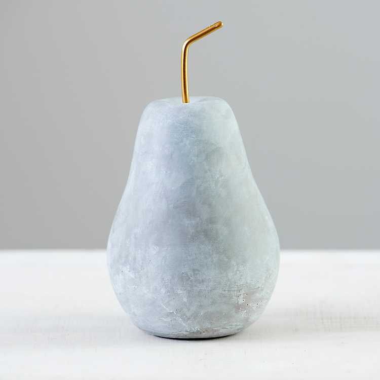 Cement Pear Figurine | Kirkland's Home