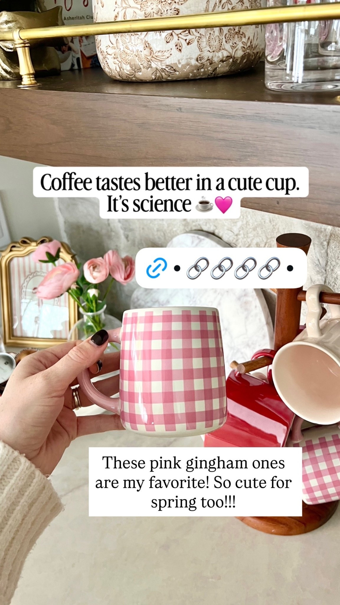 These pink gingham ones are my favorite! So cute for spring too!!!