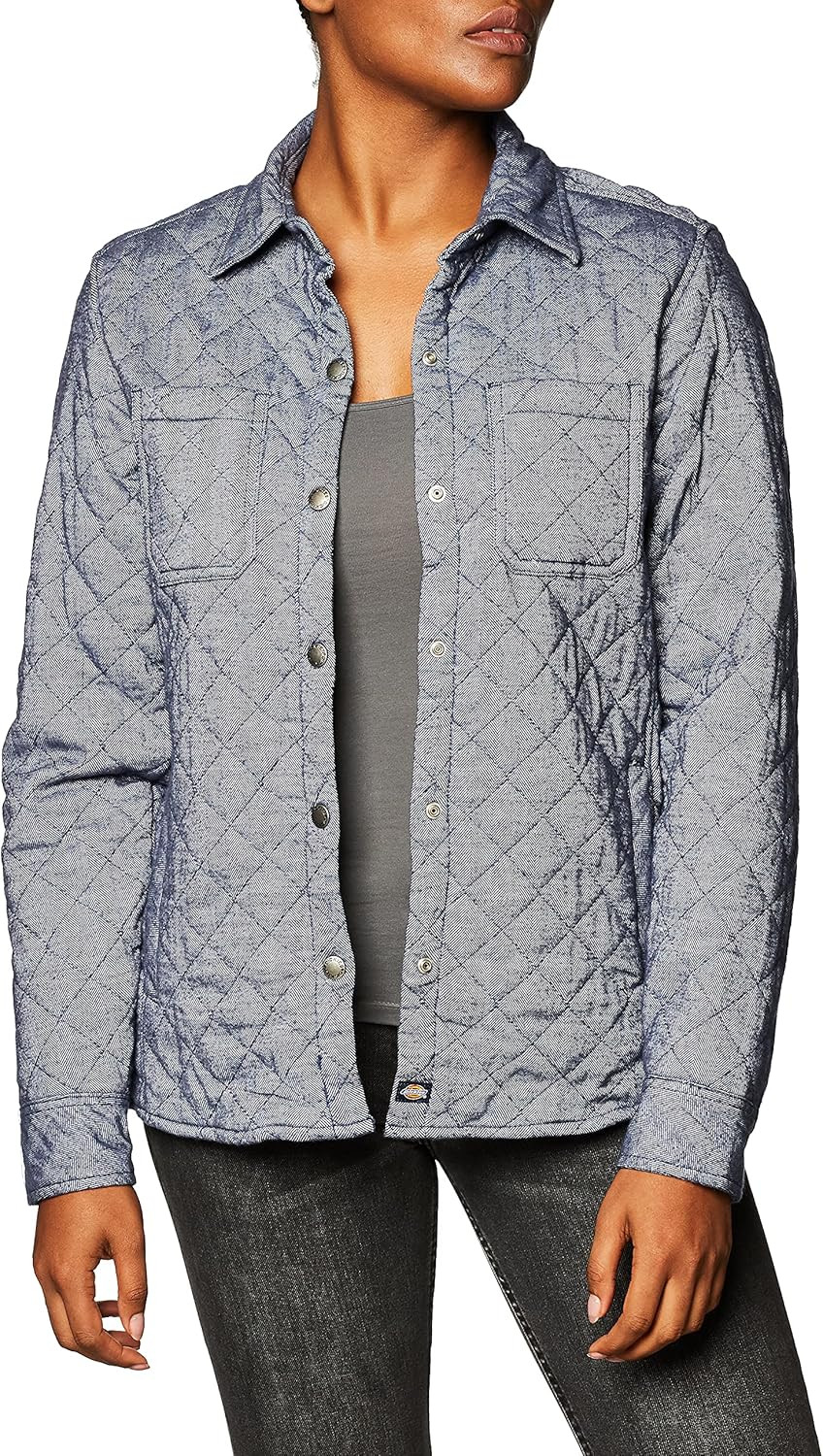 Dickies Women's Quilted Flannel Shirt Jacket | Amazon (US)