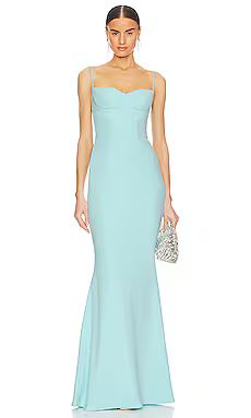 Katie May Yasmin Gown in Sky from Revolve.com | Revolve Clothing (Global)