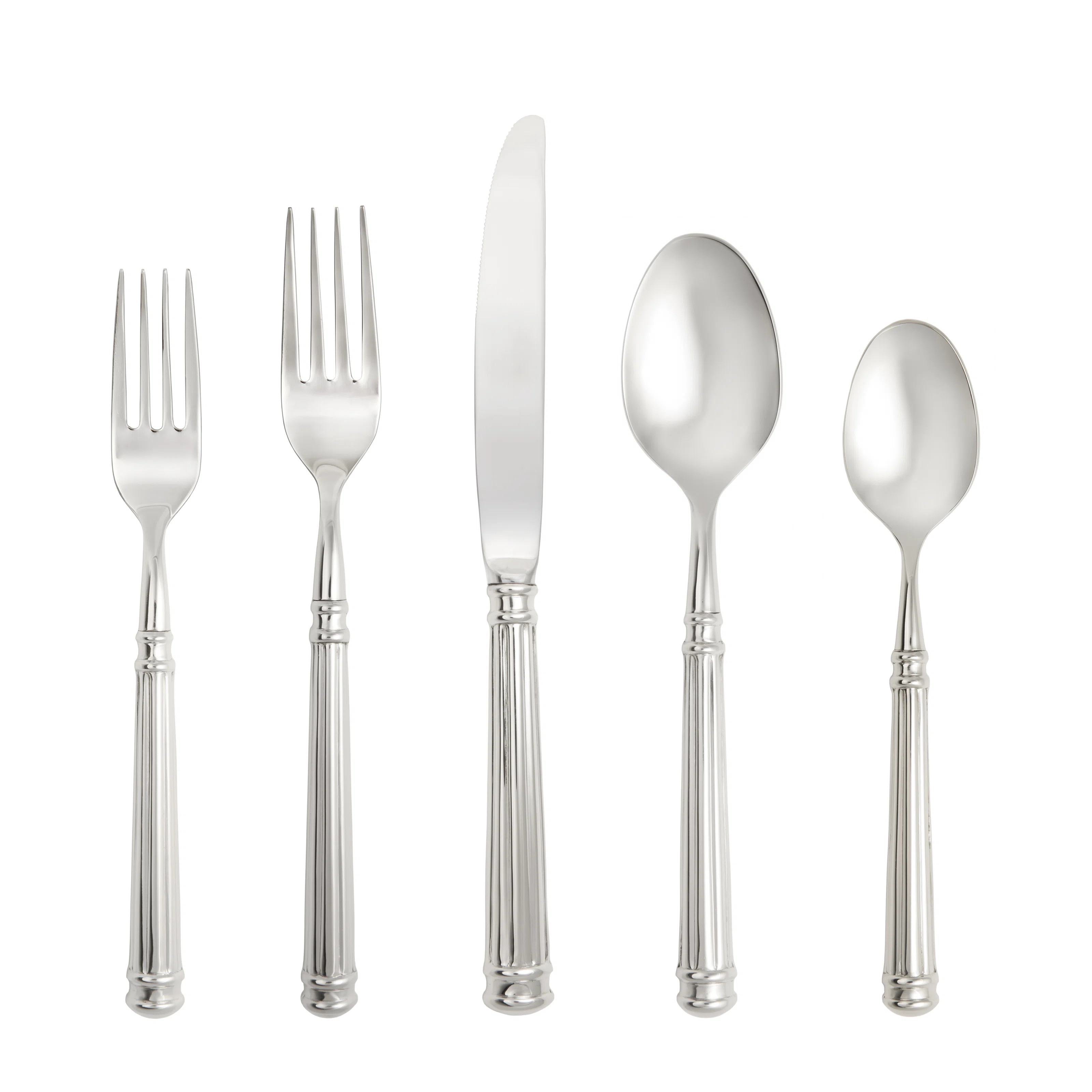 Nyssa 20 Piece 18/10 Stainless Steel Flatware Set, Service for 4 | Wayfair North America