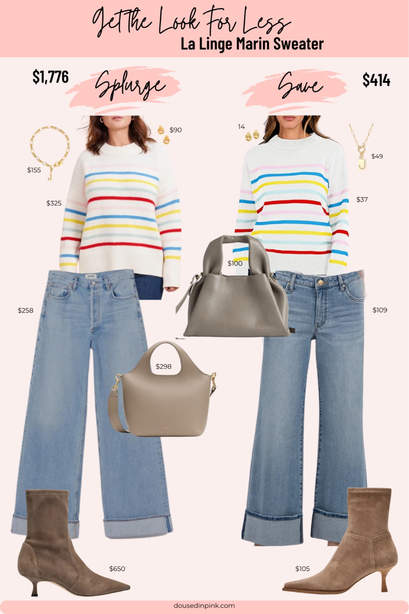 La Linge Marin sweater - get the look for less.

Affordable outfit, high/low outfit, style inspo, striped sweater 

#LTKStyleTip #LTKOver40 #LTKFindsUnder100