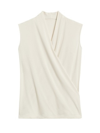 Wrap-Effect Top | Banana Republic (US)