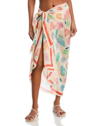 Echo Sea Shells Sarong Swim Cover-Up | Bloomingdale's Women | Bloomingdale's (US)