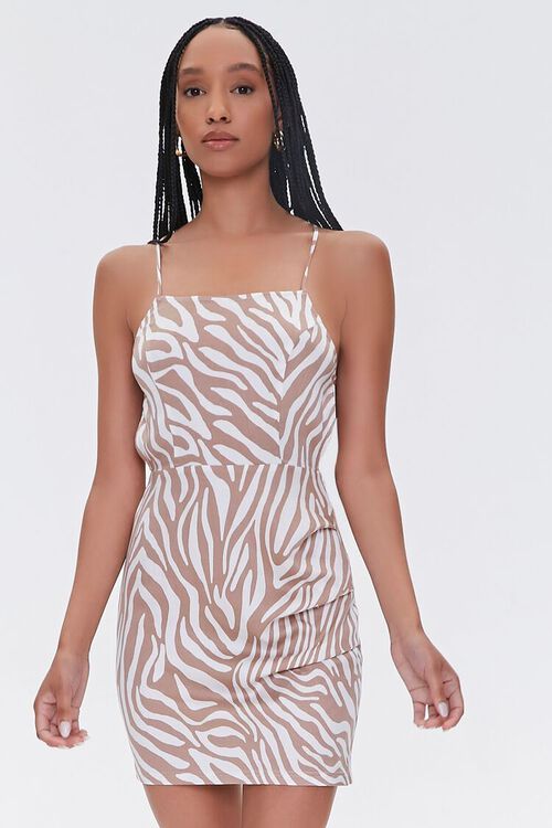 Zebra Print Mini Dress | Forever 21 (US)