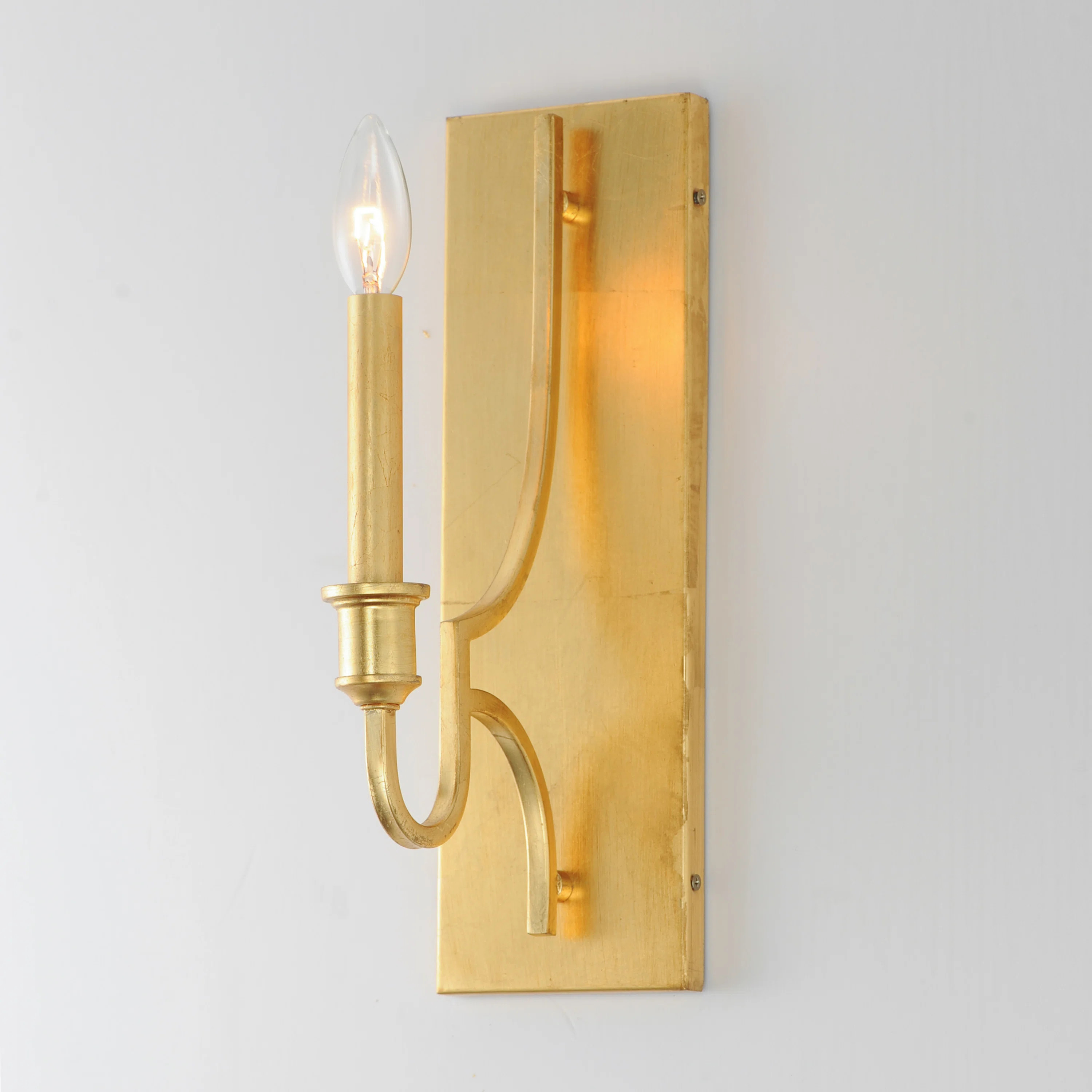 Kristofer Steel Candle Wall Light | Wayfair North America