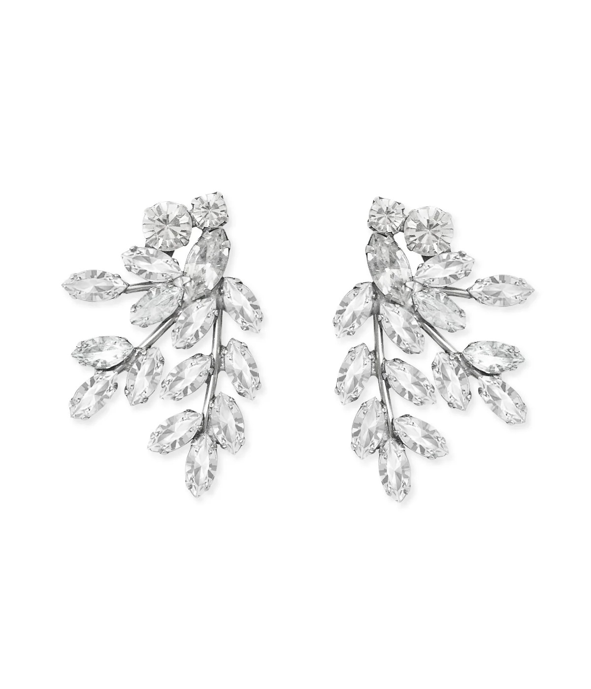 Farrow Earrings in Crystal | Loren Hope Designs