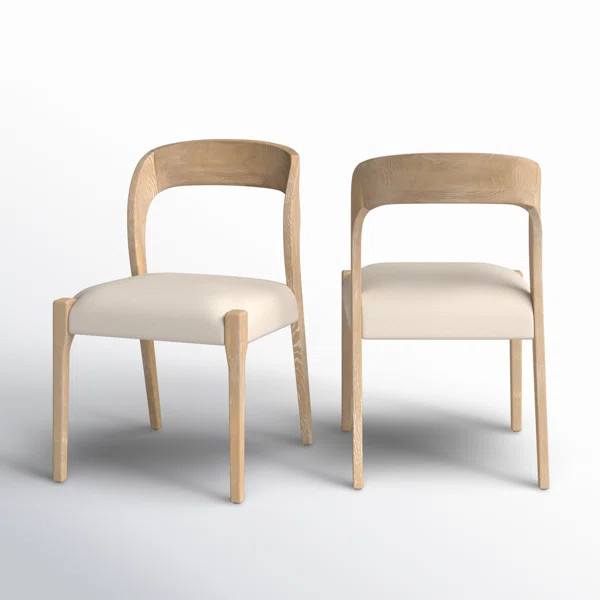 Tirian Linen Blend Upholstered Side Chair | Wayfair North America