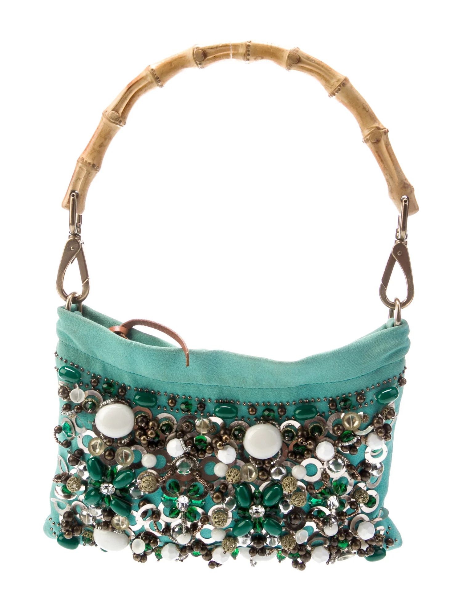 Bamboo Top Handle Bag | The RealReal