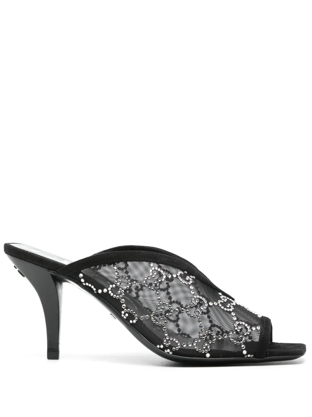 90mm GG crystal-embellished mules | Farfetch Global