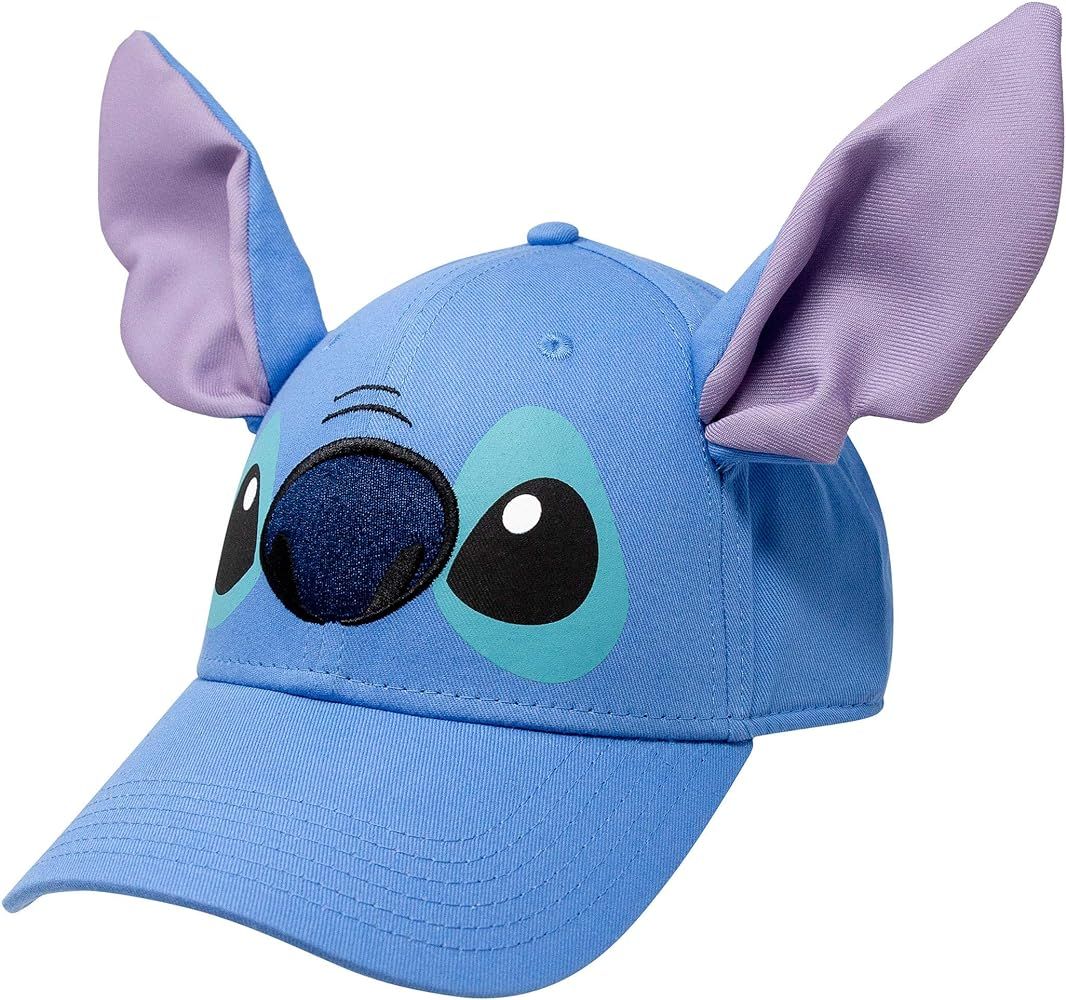 Lilo and Stitch Character Adjustable Blue Disney Strapback Hat | Amazon (US)