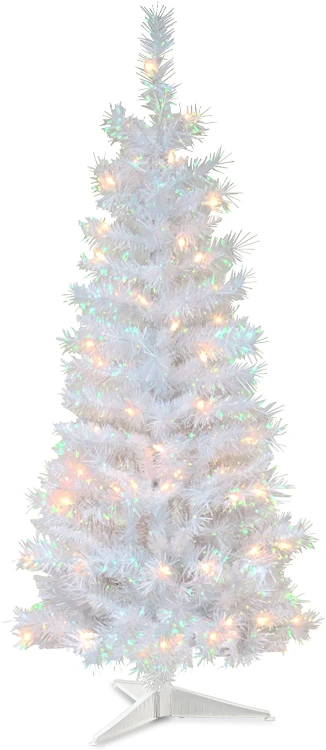 National Tree Company Pre-lit Artificial Christmas Tree | Includes Pre-strung White Lights and St... | Walmart (US)
