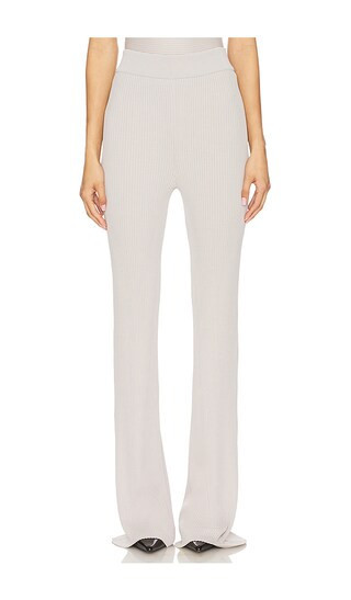 REMAIN Rib Knit Pants in Grey. - size 40 | Revolve Clothing (Global)