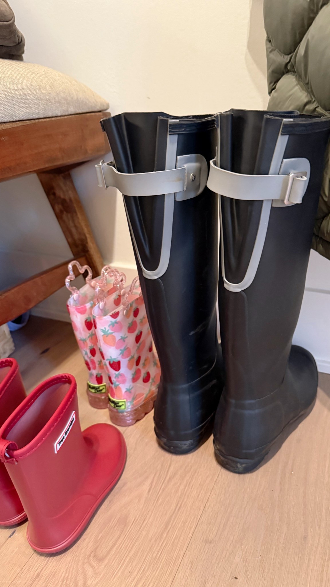 Rain boots! 