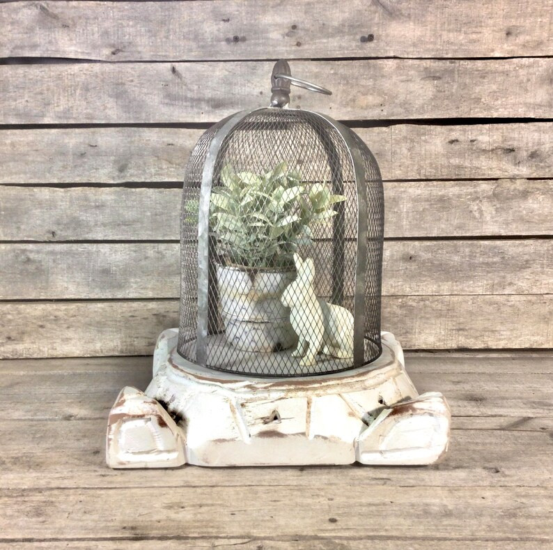 Wood Pedestal Riser Decorative Pedestal Base Cloche Base - Etsy | Etsy (US)