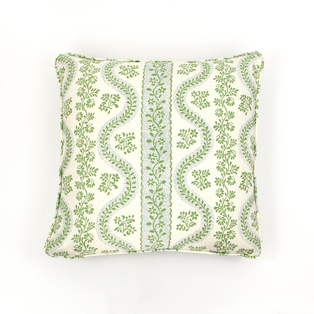 On Sale  Sister Parish Dolly Pillow in Lettuce Green With or - Etsy | Etsy (US)