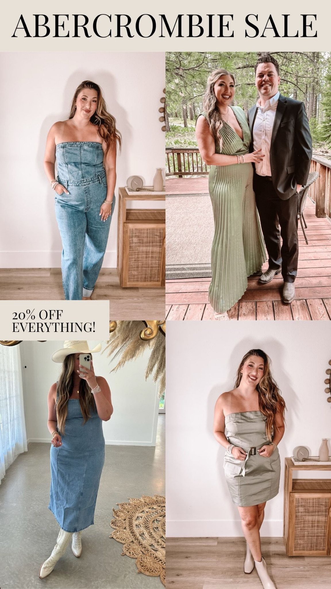 Abercrombie sale alert! Use code: AFLTK for 20% off! 

#LTKFallSale #LTKSeasonal #LTKStyleTip