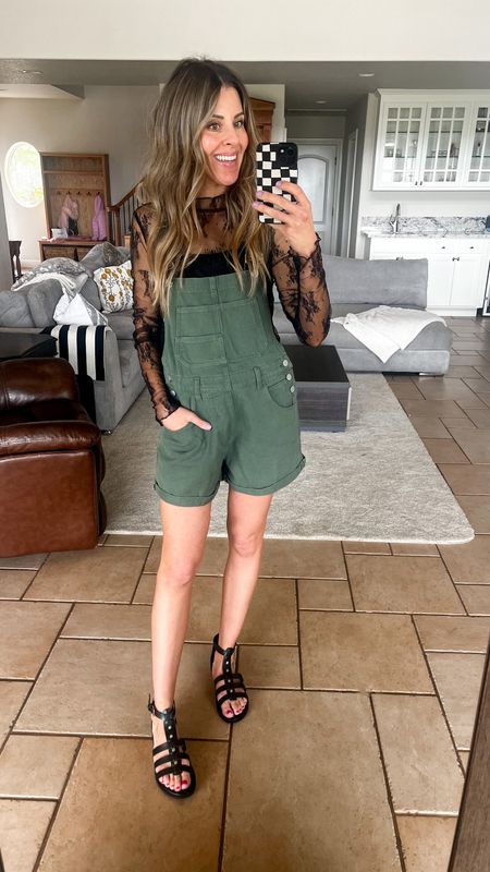 Obsessed with this shortalls look for spring!!! Comment LINKS to shop! Size xs in the shortalls and small in the lace top.
.
.
.
Amazon outfits amazon fashion amazon haul amazon try on amazon deals Amazon overalls amazon free people style boho style spring outfits spring style 

Follow my shop @happilynataliexo on the @shop.LTK app to shop this post and get my exclusive app-only content!

#liketkit #LTKsalealert #LTKfindsunder50 #LTKSeasonal
@shop.ltk
https://liketk.it/4Cb3X