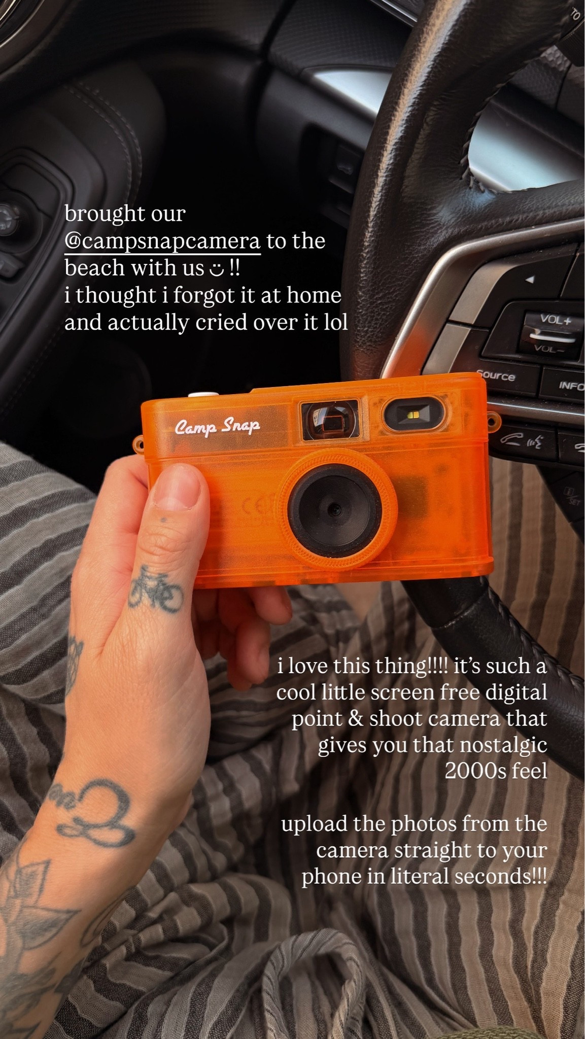 use code: MARIAARMSTRONG7 for $ off!!!! ◡̈ i have the “camp snap 2” in tangerine drift!! @Camp Snap 

i used to have the original camp snap and the 2 is SO much better! it has 6 built in filters you can choose to put on the photos!!!

#LTKmomlife #LTKdayinmylife #LTKstorytime