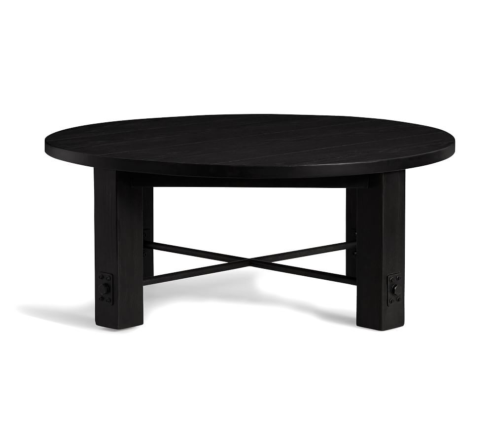 Benchwright 42" Round Coffee Table | Pottery Barn (US)