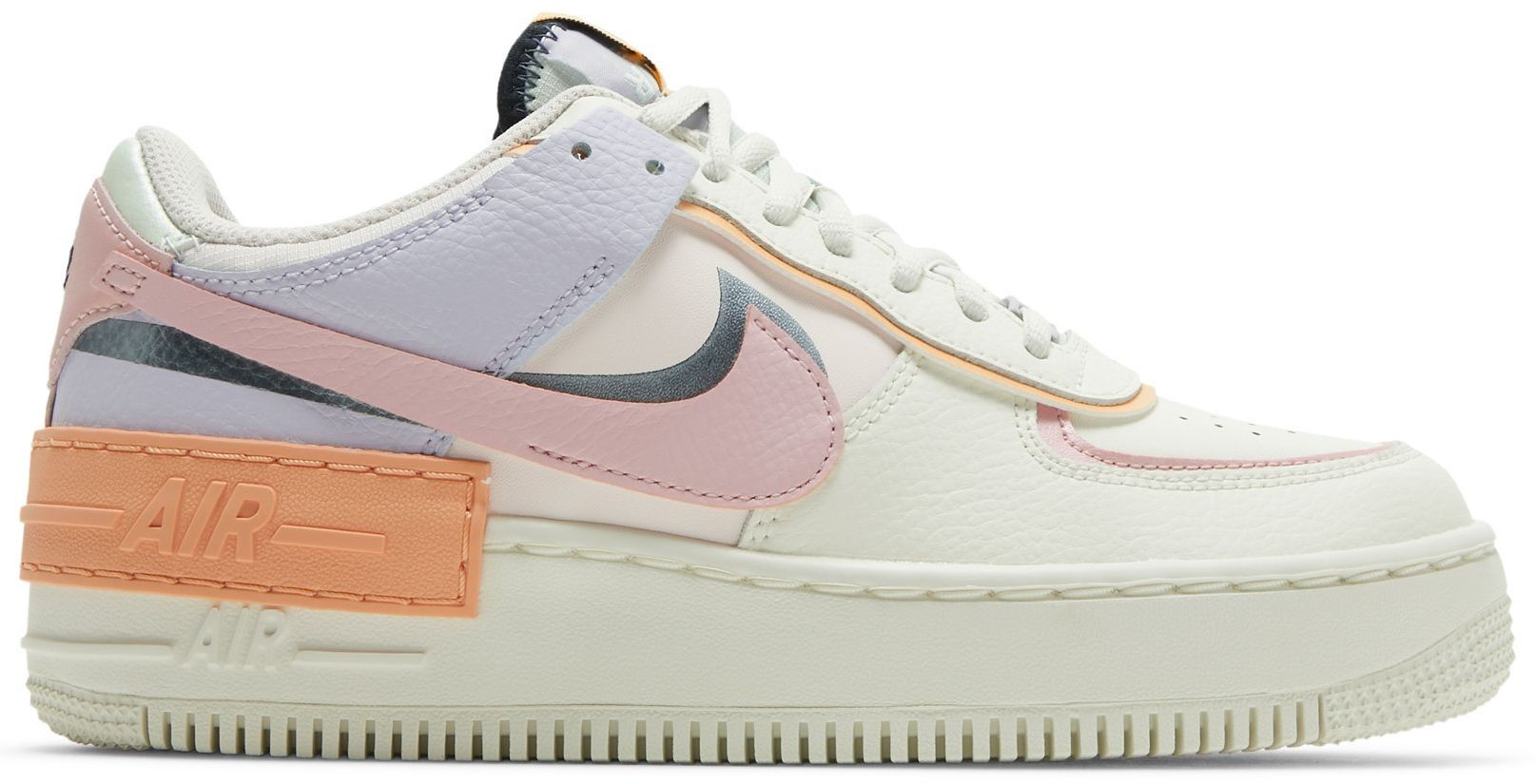 Wmns Air Force 1 Shadow 'Orange Chalk Pink Glaze' | GOAT