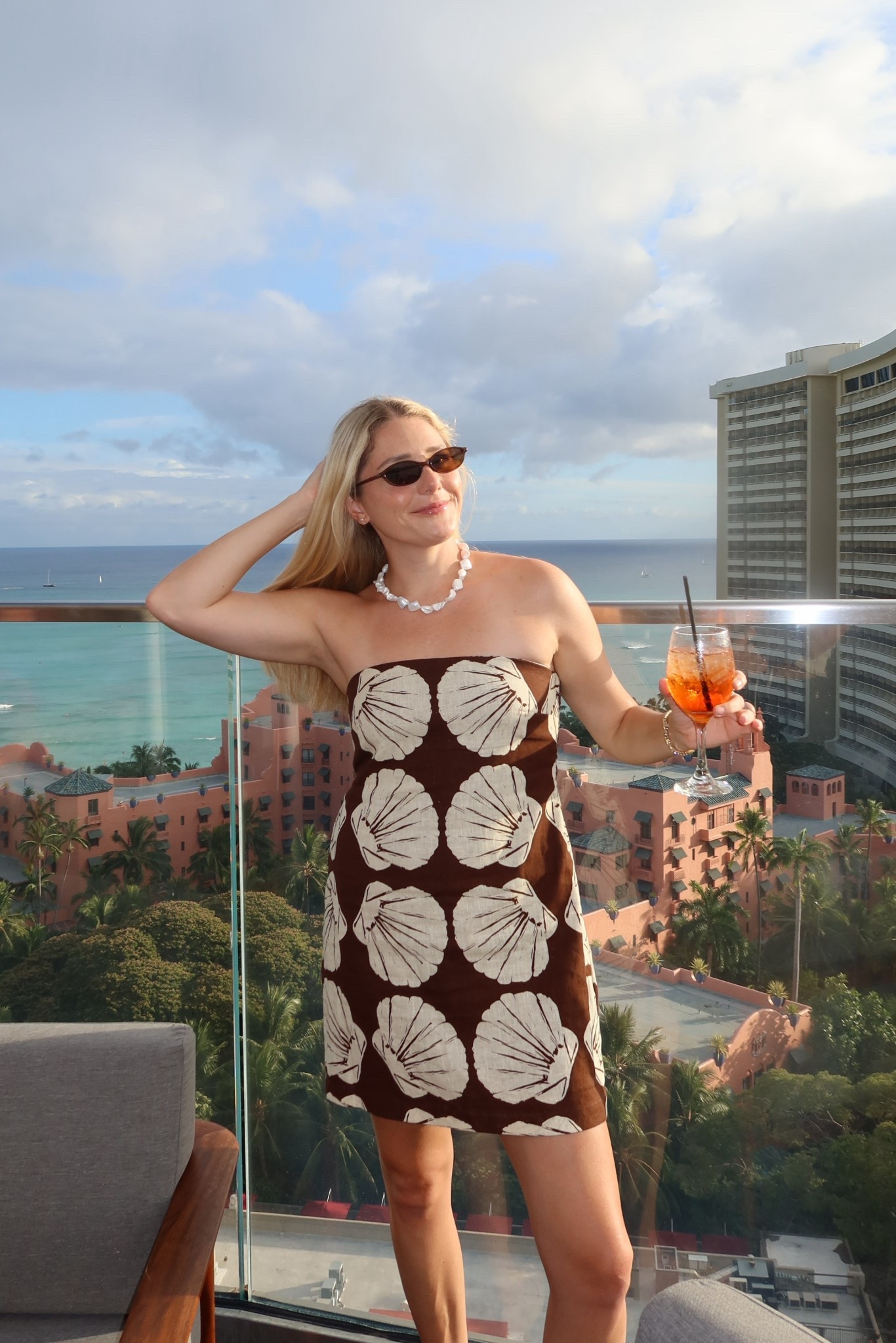 Summer outfit inspo, Hawaii outfit, shell dress, summer styling, pearl necklace, brown outfit, summer vacation outfit, Abercrombie, Abercrombie style  

Wearing size medium 

#LTKSummerEdit #LTKStyleTip