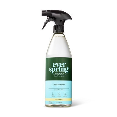 Lemon & Mint Glass Cleaner - 28 fl oz - Everspring™ | Target