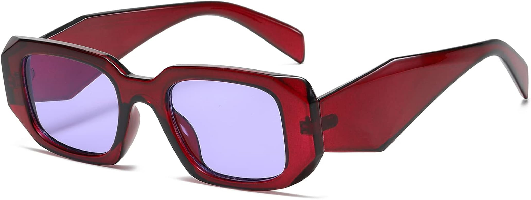 Trendy Rectangle Sunglasses for Women Retro Sunglasses Driving Glasses UV400 Protection Narrow Sq... | Amazon (US)