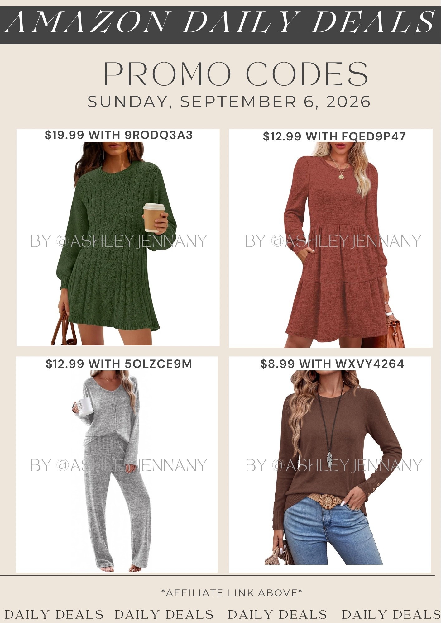 Amazon deals

#LTKMidsize #LTKSaleAlert #LTKSeasonal