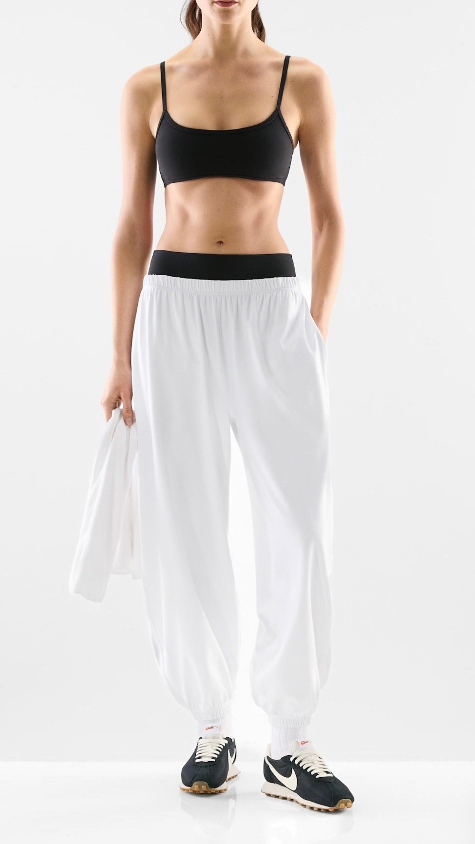 So curious about these! Balloon pants but workout material! I have been loving working out in looser bottoms!