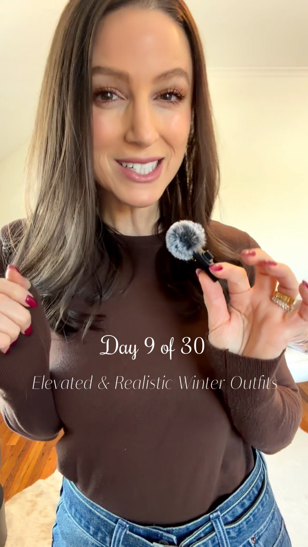 Day 9 of 30: Elevated + Realistic Winter Outfits!

Jeans true to size regular length (I’m 5’5 and a half!)
Boots size up half a size 
Jacket true to size
Sweater true to size 

#LTKootd