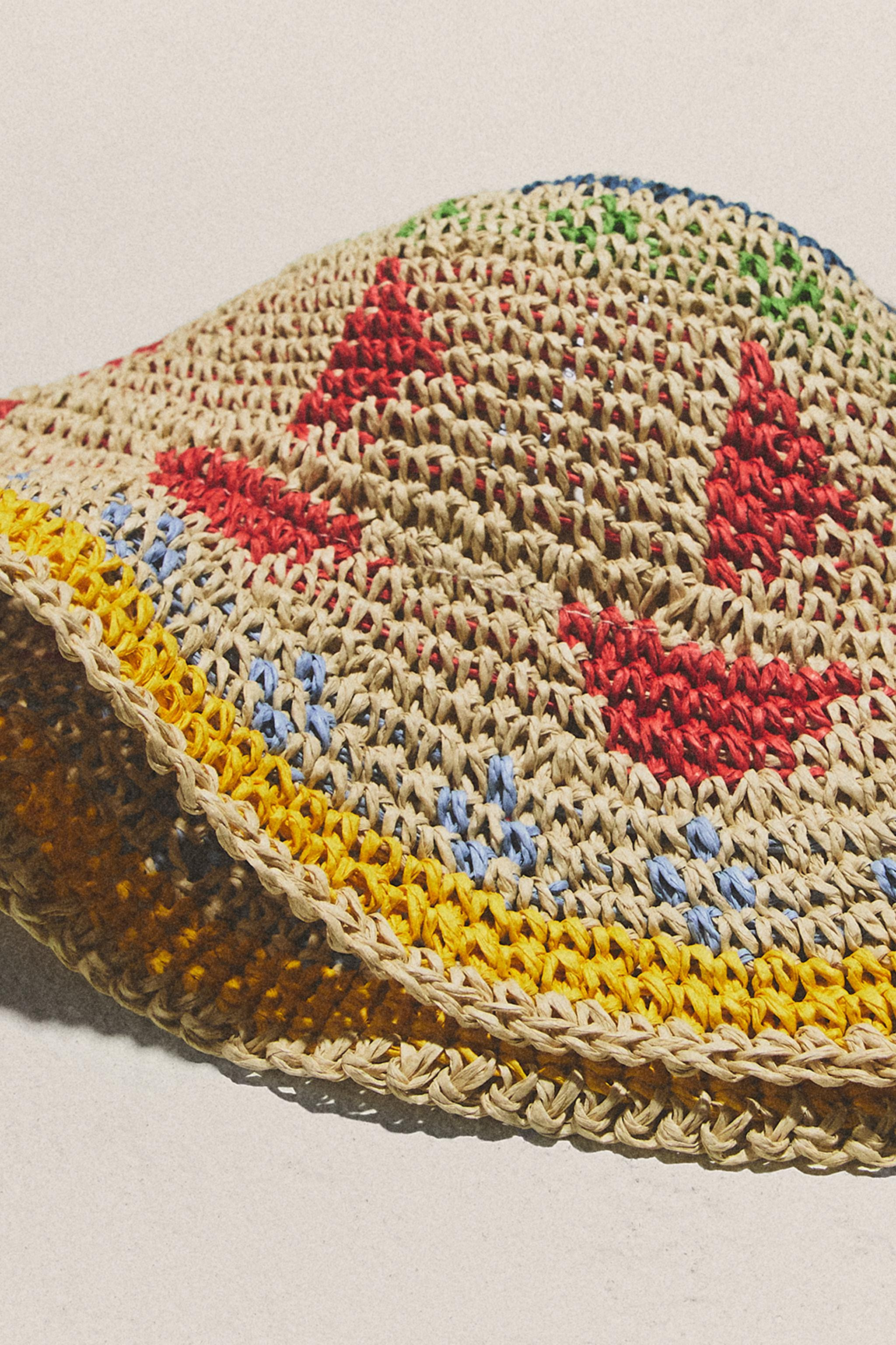 KIDS' PRINTED PAPER BEACH HAT | Zara US