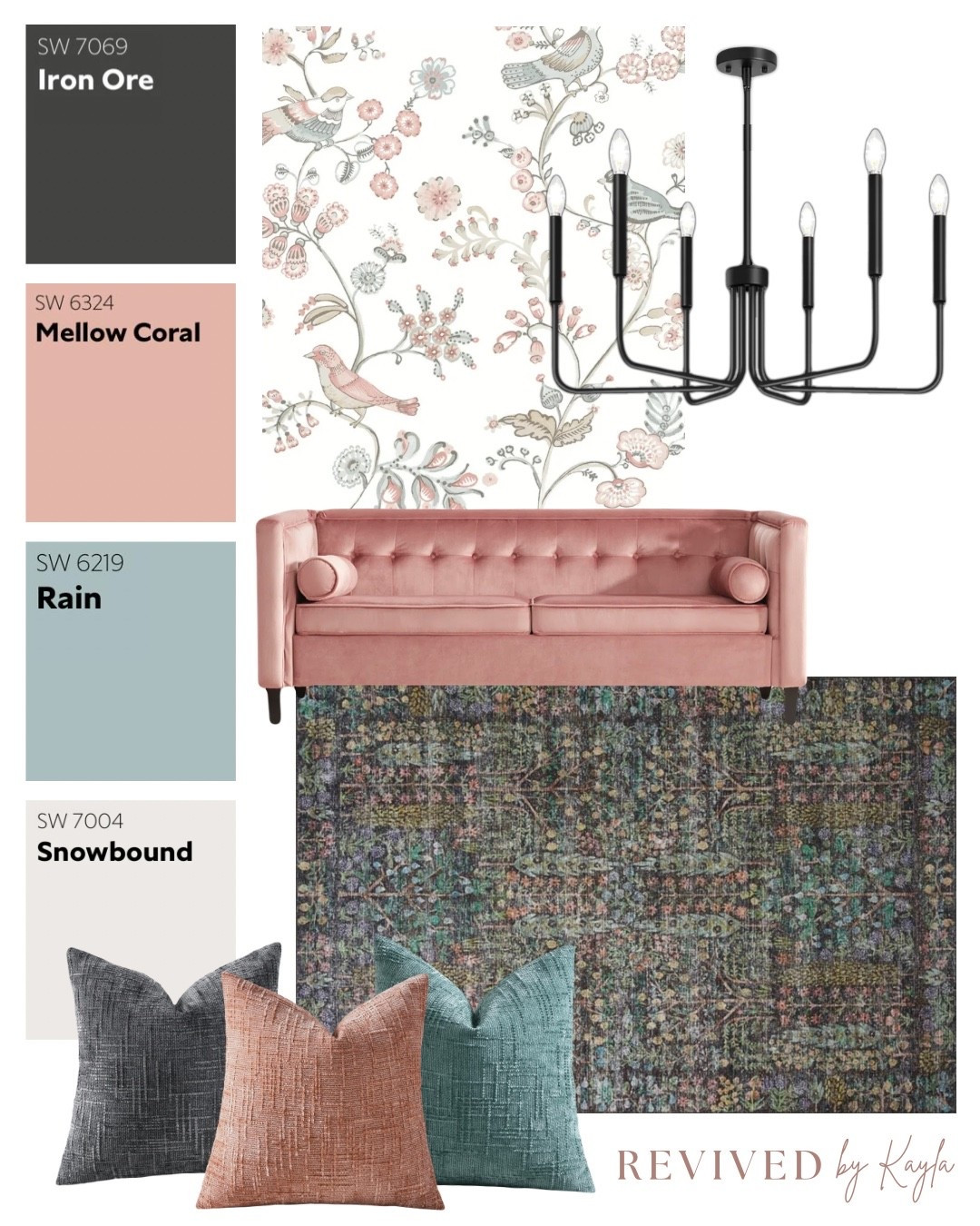 Dark grey, pink, and blue room design mood board 🩶💗🩵

#livingroom #home #decor #homedesign #interiordesign #pink #blue #teal #homeinspo #moodboard #paintcolors #sherwinwilliams #modern 

#LTKFindsUnder100 #LTKFindsUnder50 #LTKHome