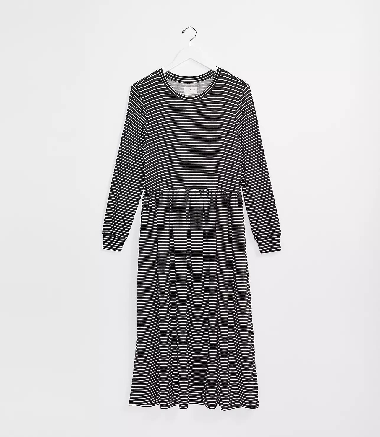 Lou & Grey Striped Signature Softblend Lite Midi Dress | LOFT