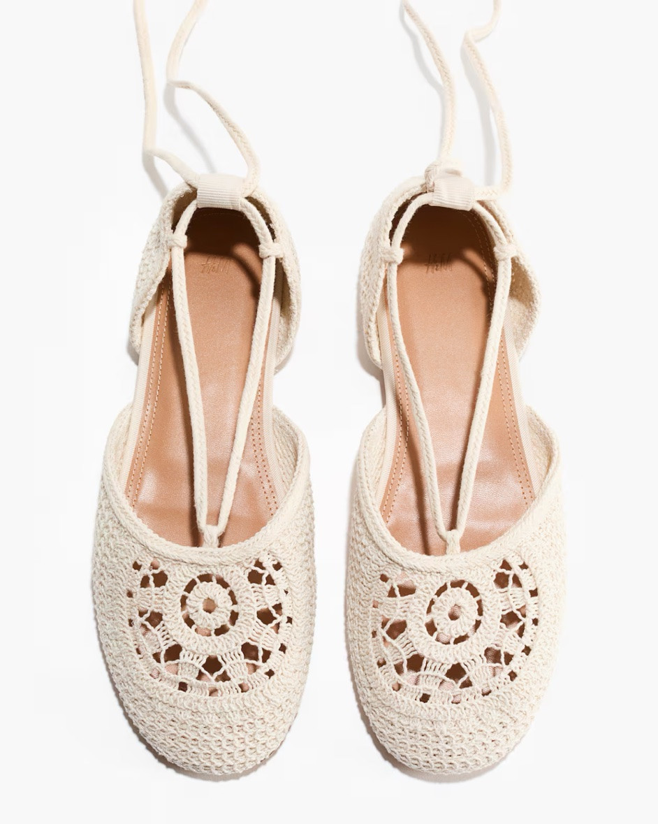 Lace up crochet flats

#LTKSeasonal