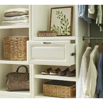 allen + roth Hartford 21.5-in x 10.6-in x 14.75-in White Drawer Unit | Lowe's