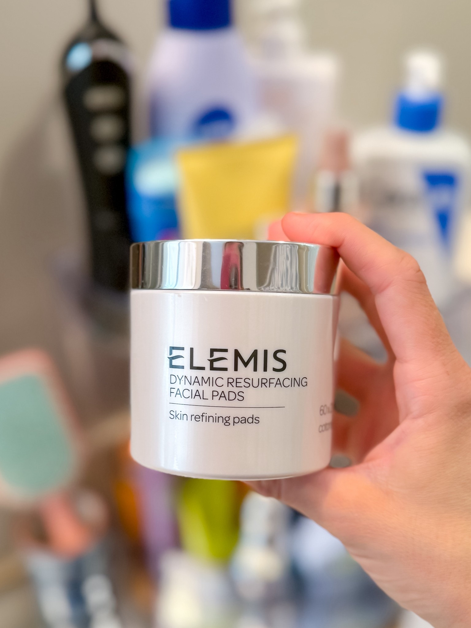 A new favorite of mine and on major sale (50% off) for Prime Day! One side of the pad exfoliates and the other side smooths and wipes away dry skin. They make my skin feel so clean and refreshed! 🤍

#LTKBeauty #LTKSaleAlert #LTKFindsUnder50