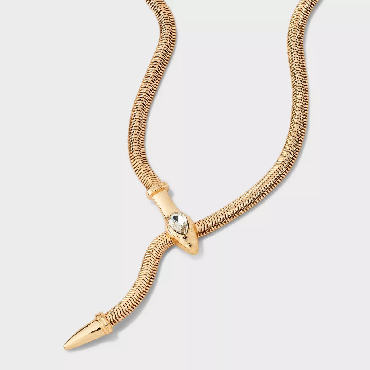Snake Chain "Y" Necklace - Wild Fable™ Gold | Target