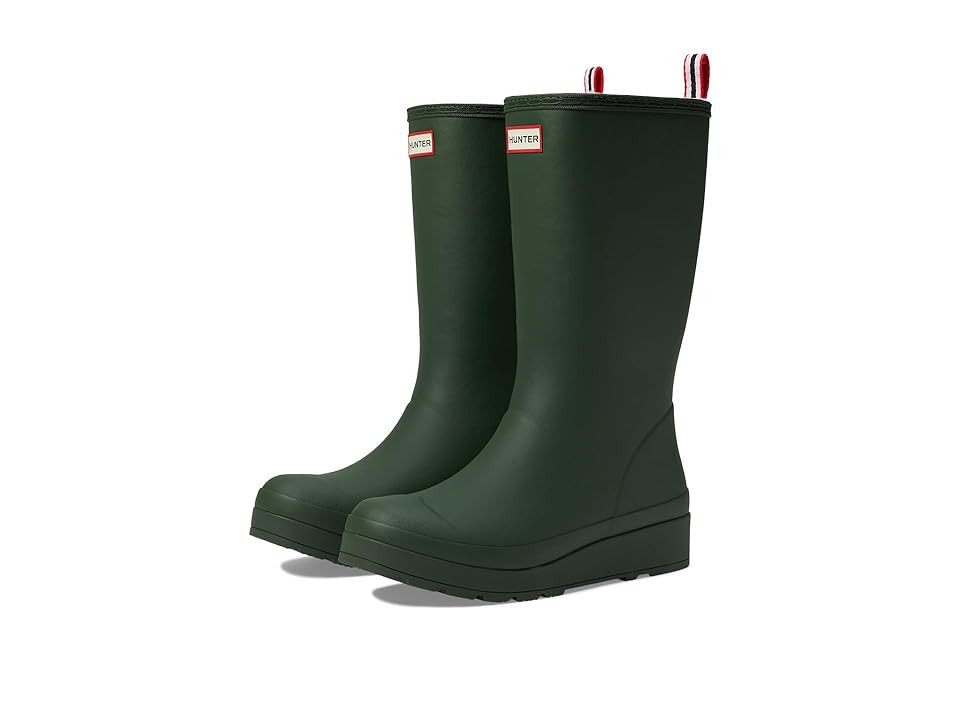 Hunter Play Tall Sherpa Insulated Boot (Flexing Green/White Willow) Women's Rain Boots | Zappos