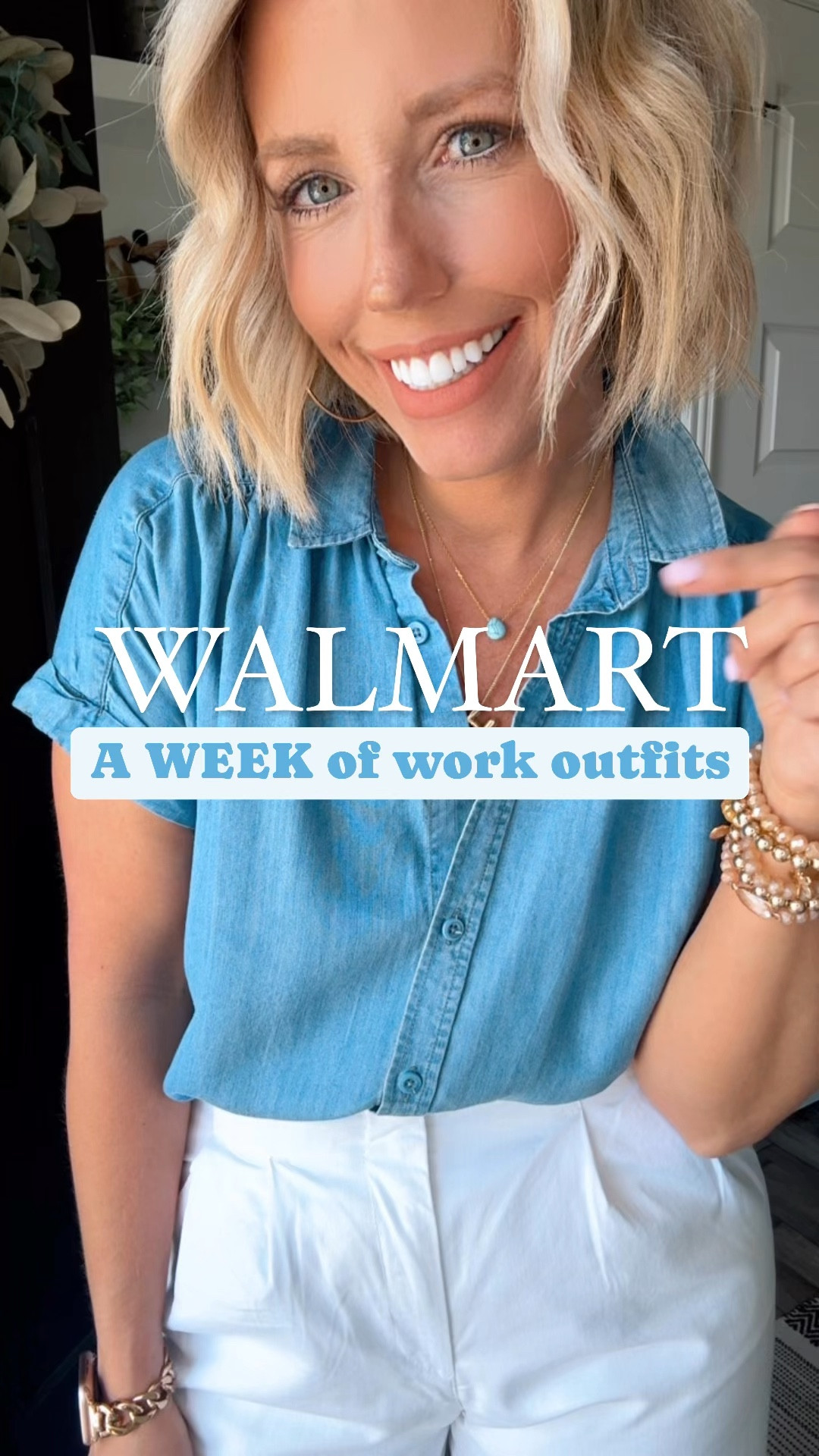 A week’s worth of @wlamart outfits!!!!! They look great, are comfortable, and so affordable!!!!!! Which look is your fav?!?
⬇️⬇️⬇️
Wearing my true size small in everything except the dress sized down to XS (runs big)
Light wash jeans size 6
White and green trouser pants size 4

#LTKStyleTip #LTKWorkwear #LTKFindsUnder50