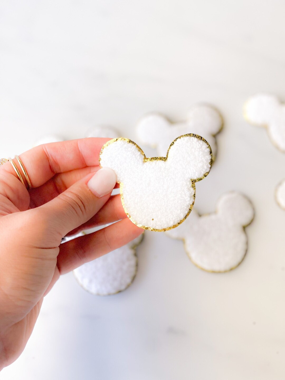 Disney Mickey Mouse Patch Minnie Mouse Chenille Glitter Iron On Patch, stoney clover dupe stoner ... | Etsy (US)