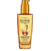 L'Oreal Elvive Extraordinary Oil UV Filter for All Hair Types 100ml | Boots.com
