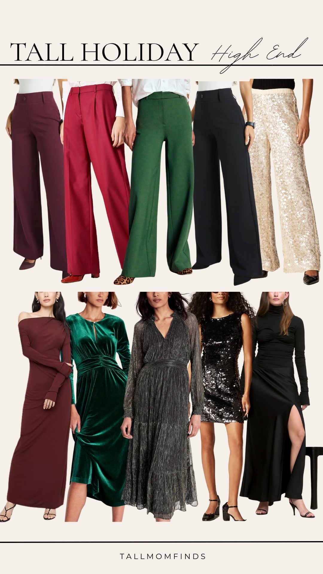 Holiday style just hits different when it actually fits! 

Tall-friendly dresses with real length and chic pants that don’t come up short. Easy, elevated pieces for every festive plan, because tall girls deserve high-end holiday looks too!

#LTKHoliday #LTKTall #LTKSeasonal
