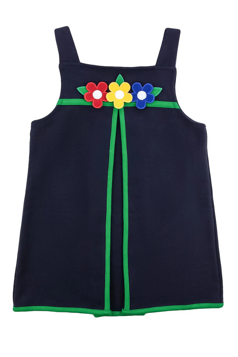 French Terry Knit Jumper With Flowers | Florence Eiseman