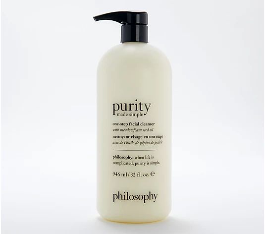 philosophy super-size purity made simple cleanser Auto-Delivery - QVC.com | QVC