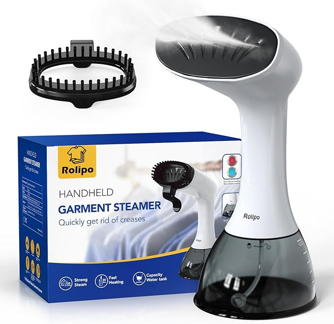 Steamer for Clothes 1350W, Clothes Steamer for Home, Office, Travel, Upgraded 400ML Large Capacit... | Amazon (US)