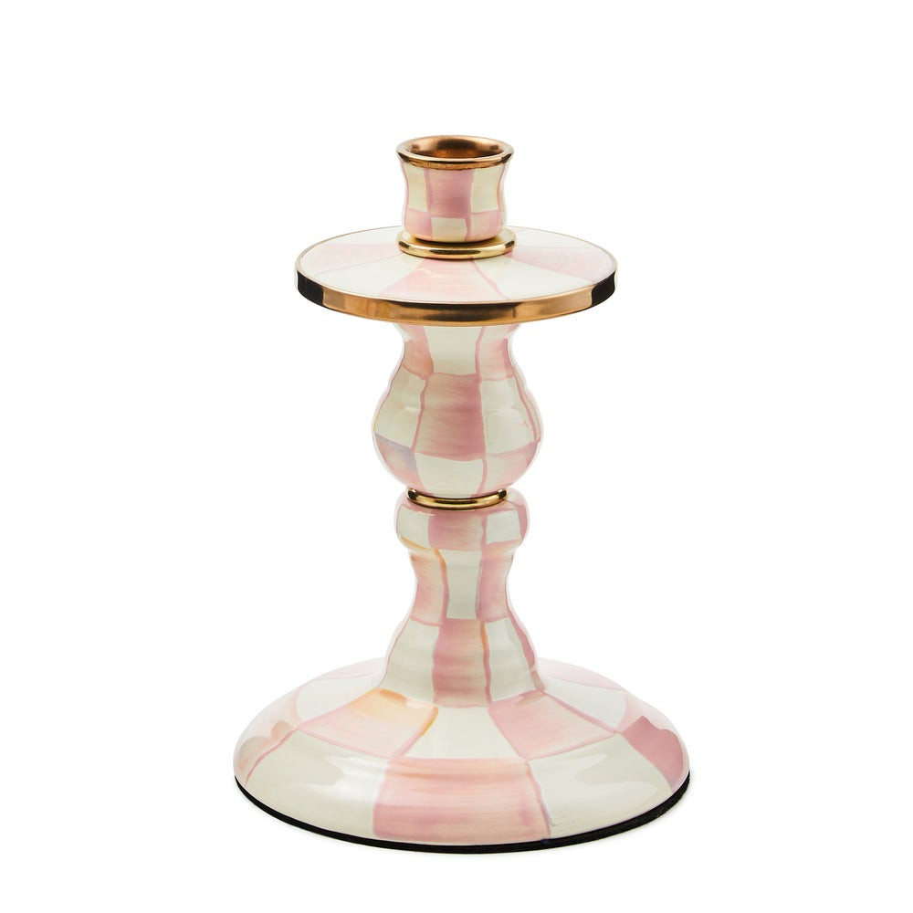 Rosy Check Small Candlestick | MacKenzie-Childs