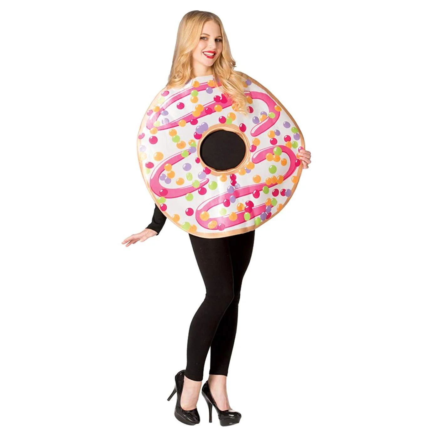 White Frosted Donut Costume | Walmart (US)