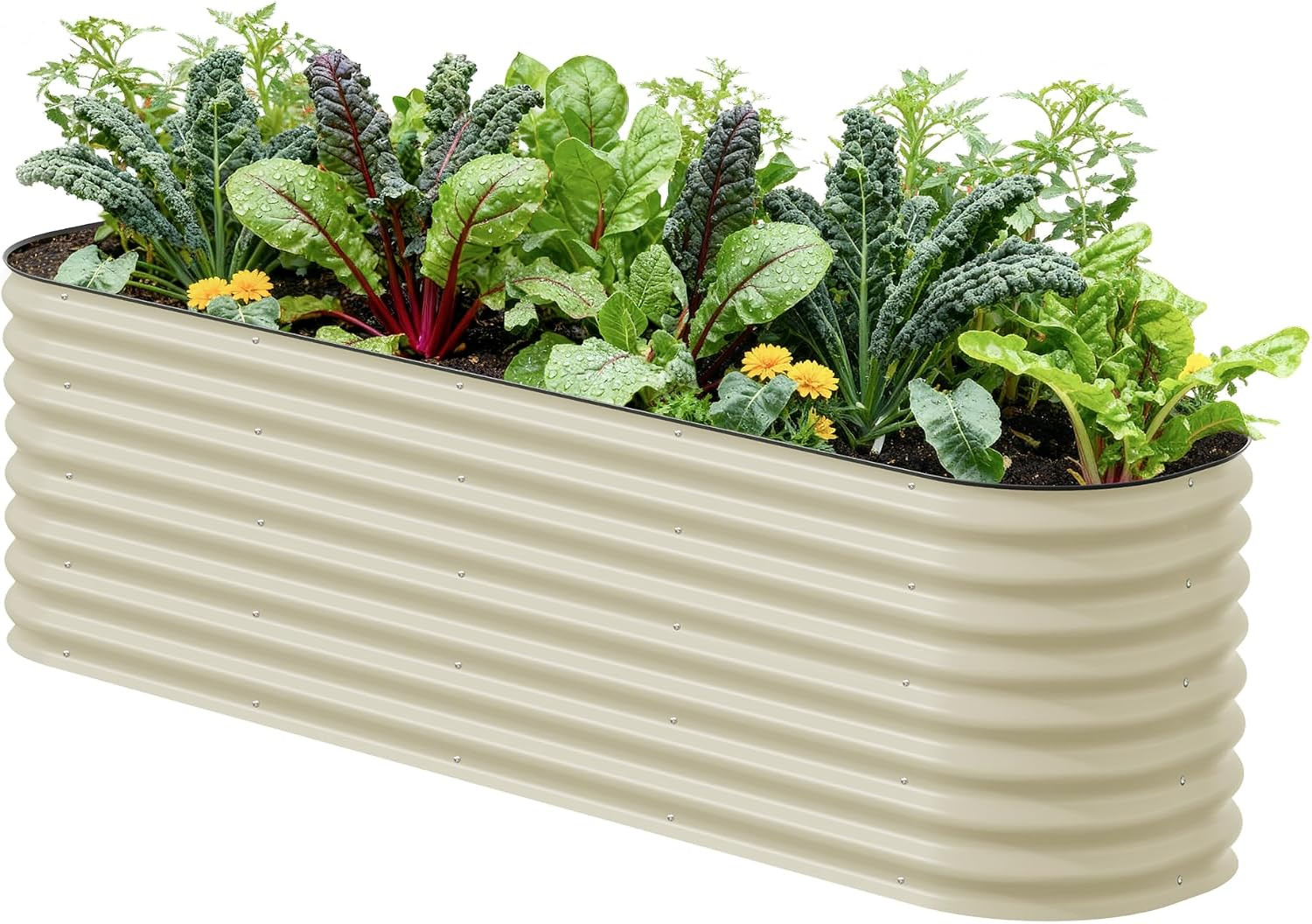 Vego garden 26" Extra Tall Raised Garden Bed Kits, 9 in 1 Modular Raised Planter Box for Vegetabl... | Amazon (US)